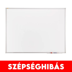 Fehértábla mágneses alukeretes, zománcozott 120x240cm, ValueLine Franken ÉRTÉKCSÖKKENT! Fehér tábla nagy Franken
