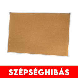 Parafatábla 100x150cm, alumínium keretes Bluering® ÉRTÉKCSÖKKENT! Parafatábla nagy Bluering