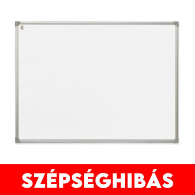 Fehértábla mágneses alukeretes 90x120cm, 1 db/doboz, Bluering® ÉRTÉKCSÖKKENT!