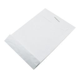 Tasak TB/3 redős-talpas 290 x 410 mm kapcsos 6 cm-es talp Bluering® fehér Író- irodaszer, papíráru Bluering