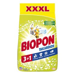 Mosópor 3,96 kg (66 mosás) fehér ruhákhoz Biopon Iroda üzemeltetés, munkavédelem Biopon