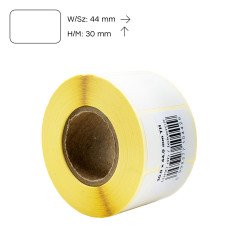 Etikett címke thermo, 30x44mm, tekercses, 1000 címke/tekercs fehér Író- irodaszer, papíráru Egyéb