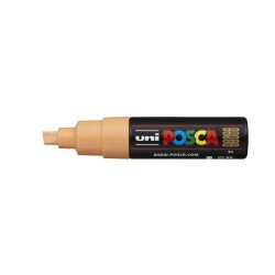 Dekormarker 8mm, Uni Posca PC-8K világos narancs Író- irodaszer, papíráru Uni