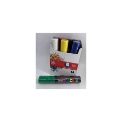 Dekormarker 17mm, Uni-Posca PC-17K, 8db-os készlet Író- irodaszer, papíráru Uni