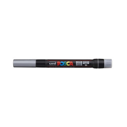 Ecsettoll PCF-350, Uni-Posca ezüst Író- irodaszer, papíráru Uni