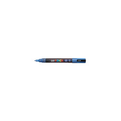 Dekormarker 0,9-1,3mm, Uni-Posca PC-3ML csillámló kék