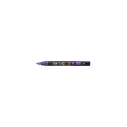 Dekormarker 0,9-1,3mm, Uni-Posca PC-3ML csillámló lila