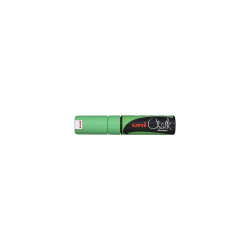 Krétamarker folyékony 8mm, Uni-Posca PWE-8K fluor zöld Író- irodaszer, papíráru Uni