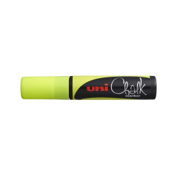Krétamarker folyékony 15mm,Uni-Posca PWE-17K fluor sárga Író- irodaszer, papíráru Uni