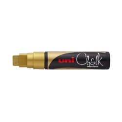 Krétamarker folyékony 15mm,Uni-Posca PWE-17K arany Író- irodaszer, papíráru Uni
