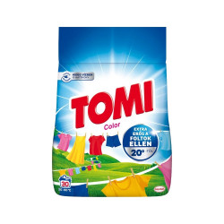 Mosópor 1,65 kg (30 mosás) színes ruhákhoz Tomi Color Iroda üzemeltetés, munkavédelem Tomi