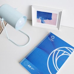 Spirálfüzet A4, gyorsíró 80 lap Bluering® Író- irodaszer, papíráru Bluering
