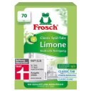 Mosogatógép tabletta 70 db/doboz Frosch Zöldcitrom
