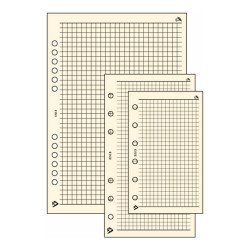 Gyűrűs kalendárium utántöltő csomag  2/513 sárga papíros négyzethálós jegyzet M mérethez Realsystem Író- irodaszer, papíráru Realsystem