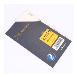 Gyűrűs kalendárium utántöltő csomag  2/550 sárga papíros elválasztó lap M mérethez Realsystem Író- irodaszer, papíráru Realsystem