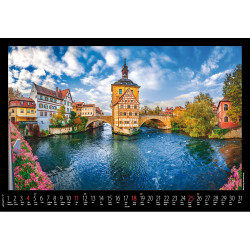 Falinaptár képes 460x320mm, Európa Realsystem 2027.