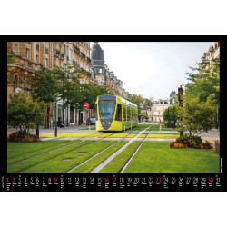 Falinaptár képes 460x320mm, Európa Realsystem 2027.