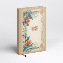 Határidőnapló Picture A/5, napi fehér lapokkal vintage Realsystem 2026. Író- irodaszer, papíráru Realsystem