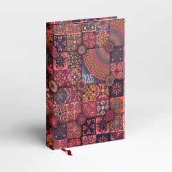 Határidőnapló Picture A/5, napi fehér lapokkal mozaik Realsystem 2026. Író- irodaszer, papíráru Realsystem