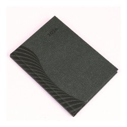 Határidőnapló Amigo A/5, napi fehér lapokkal zöld Realsystem 2026. Író- irodaszer, papíráru Realsystem