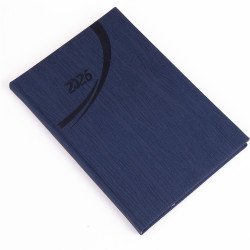 Határidőnapló Fashion B/5 heti + napló fehér lapokkal kék Realsystem 2026. Író- irodaszer, papíráru Realsystem