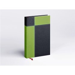 Határidőnapló Prémium M B/5, heti krémszínű lapokkal zöld Realsystem 2026. Író- irodaszer, papíráru Realsystem