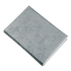 Határidőnapló Librobello hölgyeknek B/6, napi szürke Realsystem 2026. Író- irodaszer, papíráru Realsystem