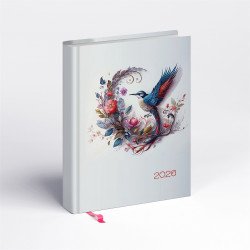 Határidőnapló Librobello hölgyeknek B/6, napi kolibri Realsystem 2027. Író- irodaszer, papíráru Realsystem