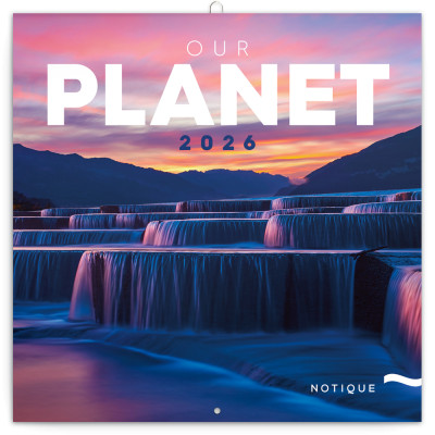 Falinaptár képes lemeznaptár 300x300mm, Our Planet Realsystem 2026.