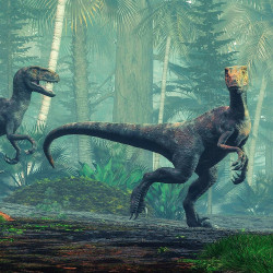 Falinaptár képes lemeznaptár 300x300mm, Dinosaurs Realsystem 2027.