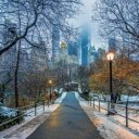 Falinaptár képes lemeznaptár 300x300mm, New York Realsystem 2027.