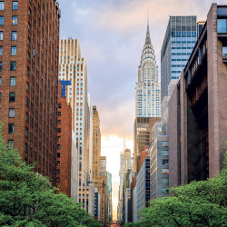 Falinaptár képes lemeznaptár 300x300mm, New York Realsystem 2027.