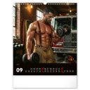 Falinaptár képes 300x340mm, Dreamy Firefighters Realsystem 2027.