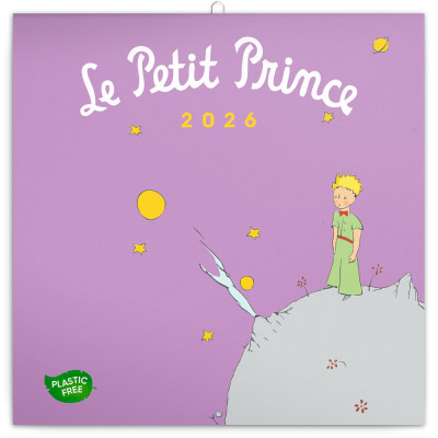 Falinaptár képes lemeznaptár 300x300mm, Le Petit Prince Realsystem 2026.
