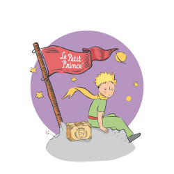Falinaptár képes lemeznaptár 300x300mm, Le Petit Prince Realsystem 2027.