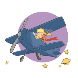Falinaptár képes lemeznaptár 300x300mm, Le Petit Prince Realsystem 2027.