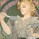 Falinaptár képes lemeznaptár 300x300mm, Alphonse Mucha Realsystem 2027.