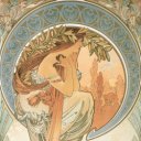 Falinaptár képes lemeznaptár 300x300mm, Alphonse Mucha Realsystem 2027.