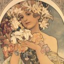 Falinaptár képes lemeznaptár 300x300mm, Alphonse Mucha Realsystem 2027.