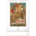 Falinaptár képes  330×460mm Alphonse Mucha  Realsystem 2027.