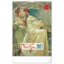 Falinaptár képes  330×460mm Alphonse Mucha  Realsystem 2027.