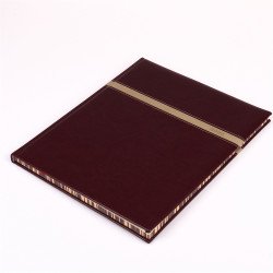 Határidőnapló Business A/4S, heti krémszínű lapokkal sötétbarna Realsystem 2026. Író- irodaszer, papíráru Realsystem