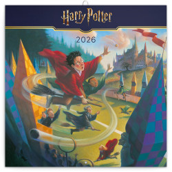 Falinaptár képes lemeznaptár 300x300mm, Harry Potter Realsystem 2026. Író- irodaszer, papíráru Realsystem