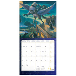 Falinaptár képes lemeznaptár 300x300mm, Harry Potter Realsystem 2027. Író- irodaszer, papíráru Realsystem