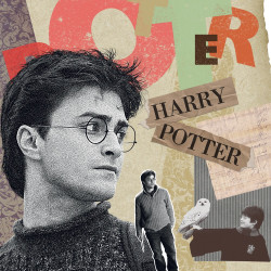 Falinaptár képes lemeznaptár 300x300mm, Harry Potter Realsystem 2027.