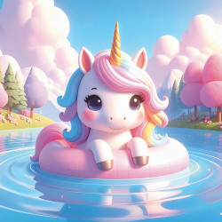 Falinaptár képes lemeznaptár 300x300mm, Happy Unicorns Realsystem 2027.