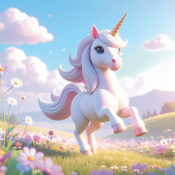Falinaptár képes lemeznaptár 300x300mm, Happy Unicorns Realsystem 2027.