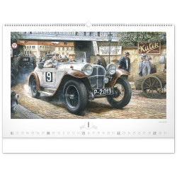 Falinaptár képes  640×420mm Oldtimers  Realsystem 2027.