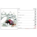 Asztali naptár mini 230mmx145mm, fehérlapok Kisvakond Realsystem 2027.