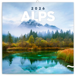 Falinaptár képes lemeznaptár 300x300mm, Alps Realsystem 2026. Író- irodaszer, papíráru Realsystem